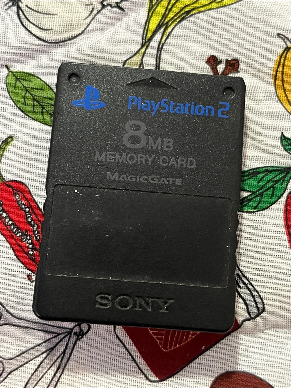 Sony PlayStation 2 Black 8MB Memory Card